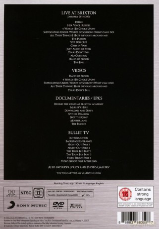 Bullet For My Valentine: The Poison - Live At Brixton [DVD]
