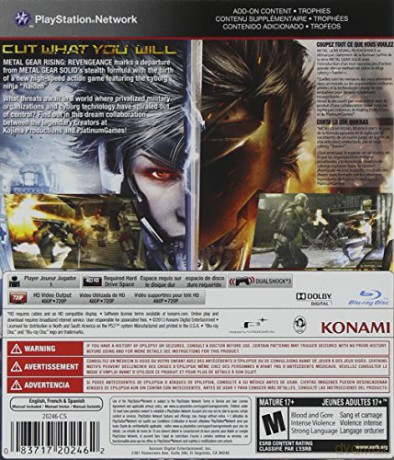 Metal Gear Rising: Revengeance [GRA PS3]
