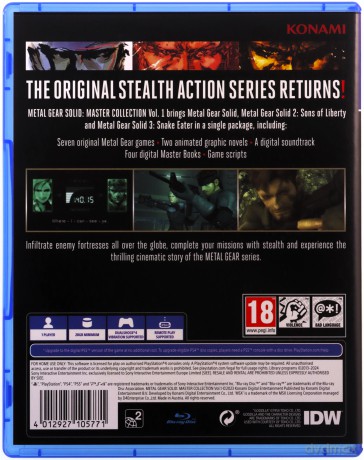 Metal Gear Solid: Master Collection Vol 1 [GRA PS4]
