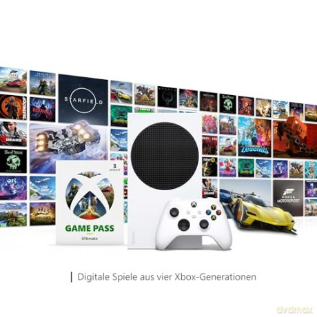 Microsoft Xbox Series S 512GB (GamePass 3 Month included)