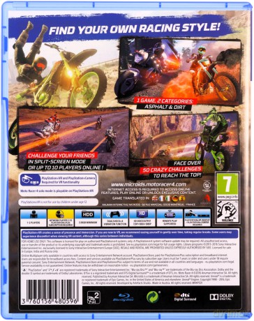 Moto Racer 4 [GRA PS4]
