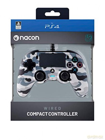 Pad przewodowy do PS4 Nacon szary