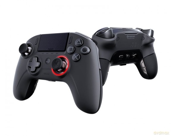 Pad bezprzewodowy, przewodowy do PS4 Nacon czarny