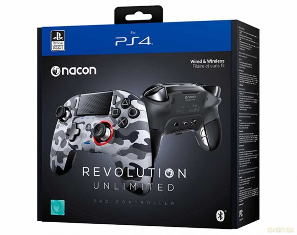 Nacon Wireless Revolution Unlimited Pro Controller Camo Grey (PS4)