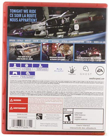 Need for Speed - PlayStation Hits (EN/FR) [GRA PS4]
