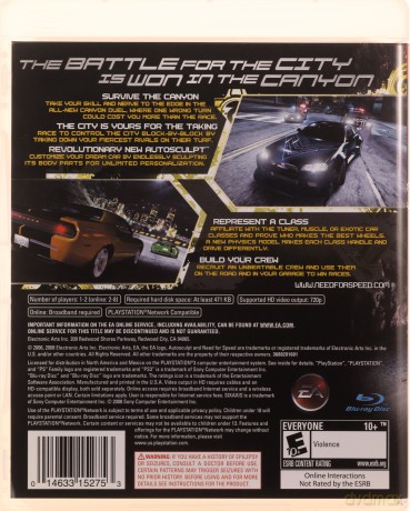 Need for Speed Carbon [GRA PS3]