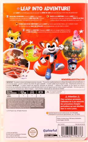 New Super Lucky's Tale (Code in a Box) [GRA SWITCH]