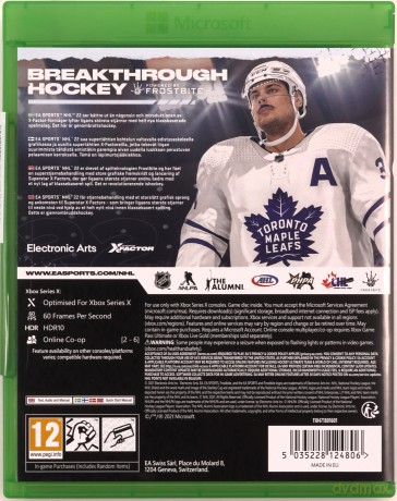 NHL 22 (Nordic) [GRA XBOX SERIES X]