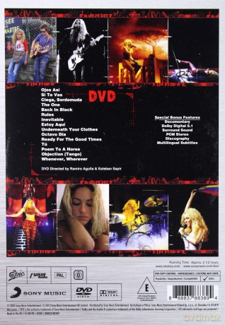 Shakira: Live & Off The Record [DVD]