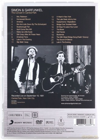 Simon & Garfunkel: The Concert In Central Park [DVD]