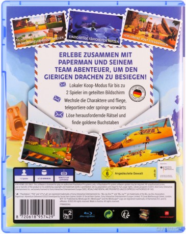 Paperman: Adventure Delivered (DE/Multi in Game) [GRA PS4]