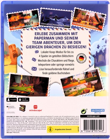 Paperman: Adventure Delivered (DE/Multi in Game) [GRA PS5]