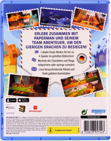 Paperman: Adventure Delivered (DE/Multi in Game) [GRA PS5]