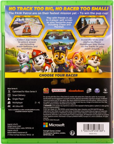 PAW Patrol: Grand Prix [GRA XBOX SERIES X]