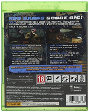 Payday 2: The Big Score [GRA XBOX ONE]