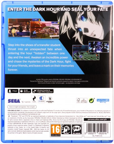 Persona 3 Reload [GRA PS5]
