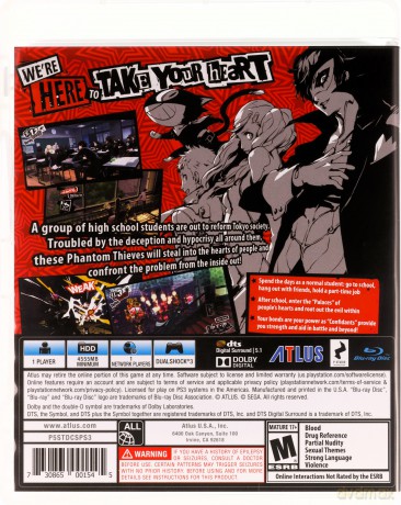 Persona 5 [GRA PS3]