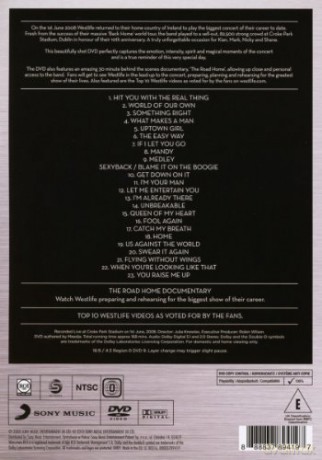 Westlife: 10 Years Of Westlife: Live At Croke Park Stadium [DVD]