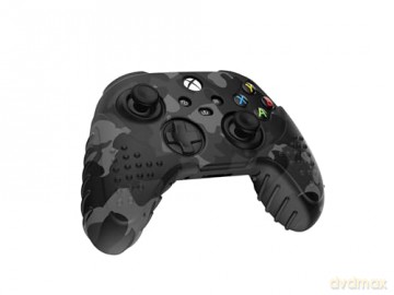 Piranha Xbox Protective Silicone Skin (Gray Camo)