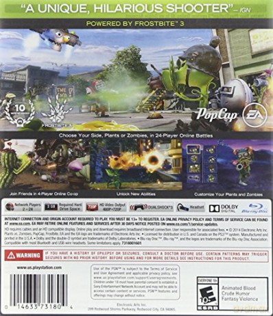 Plants vs Zombies: Garden Warfare [GRA PS3]