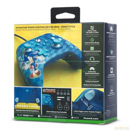 POWERA Advantage Wired Controller - Sonic Style