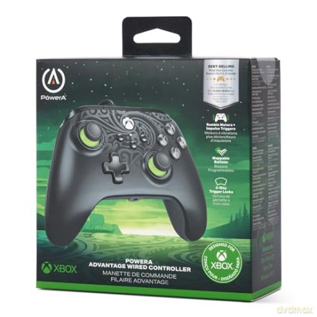 PowerA Advantage Wired Controller - Xbox Series X/S - Celestial Green