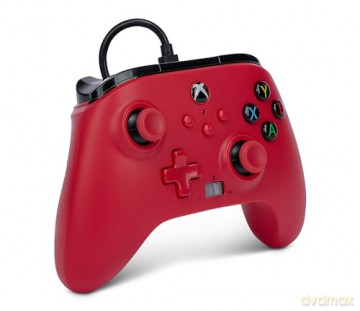 PowerA Enhanced Wired Controller - Xbox Series X/S - Artisan Red