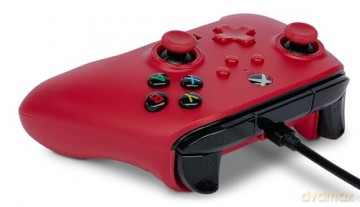 PowerA Enhanced Wired Controller - Xbox Series X/S - Artisan Red