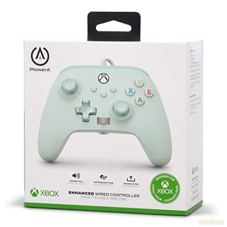 PowerA Enhanced Wired Controller - Xbox Series X/S - Cotton Candy Blue