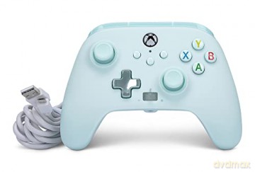 PowerA Enhanced Wired Controller - Xbox Series X/S - Cotton Candy Blue