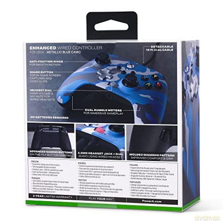 PowerA Pad przewodowy Xbox Series X|S|One Metallic