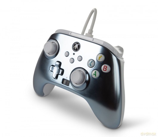 Pad przewodowy do konsoli Microsoft Xbox One USB srebrny