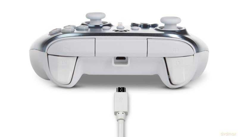 Pad przewodowy do konsoli Microsoft Xbox One USB srebrny