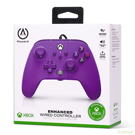 PowerA Enhanced Wired Fioletowy USB Gamepad Xbox Series S, Xbox Series X