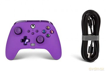 PowerA Enhanced Wired Fioletowy USB Gamepad Xbox Series S, Xbox Series X