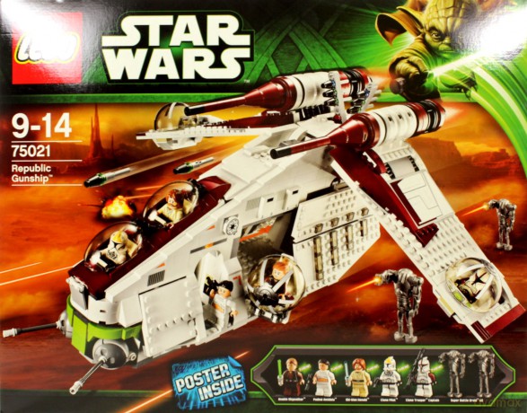 LEGO 75021 Gwiezdne Wojny - Republic Gunship [KLOCKI]