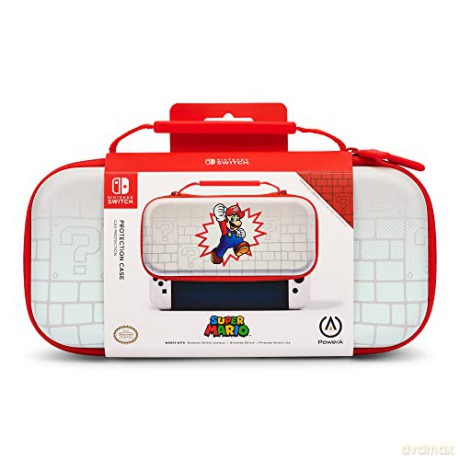 PowerA Protection Case for Nintendo Switch - OLED Model, Nintendo Switch or Nintendo Switch Lite - Brick Breaker Mario Switch