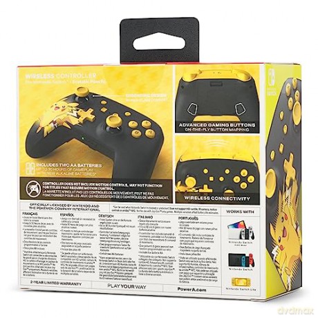 PowerA Wireless Controller - Pikachu Ecstatic