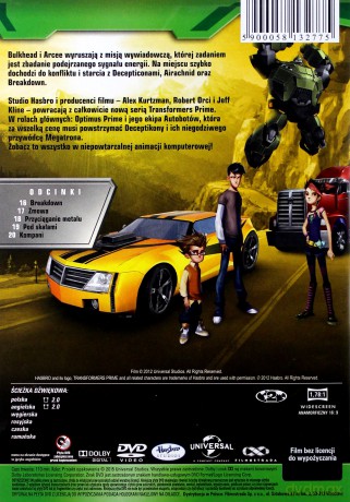 Transformers Prime sezon 1 cz. 4 [DVD]