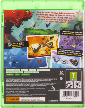 Rayman Origins (Greatest Hits) [GRA XBOX360]