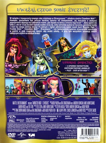 Monster High: 13 Życzeń (booklet) [DVD]
