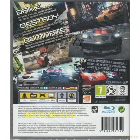 Ridge Racer Unbounded [GRA PS3]