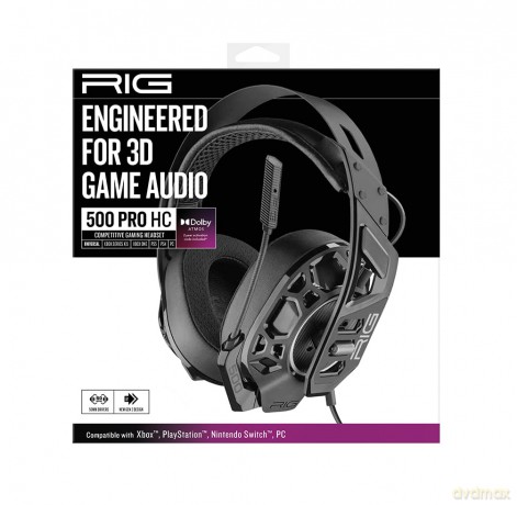RIG 500 Pro Hc Black Headset (PS5/PS4/Xbox/Switch/PC)