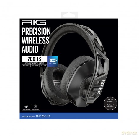 RIG 700 Hs Black Headset (PS4/PS5)