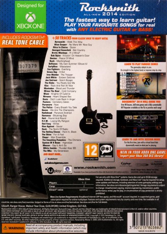 Rocksmith 2014 Edition (w/ Cable) [GRA XBOX ONE]