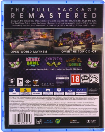 Saints Row: The Third Remastered [GRA PS4]