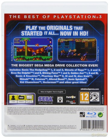 SEGA Mega Drive Ultimate Collection (Sonic Genesis) (Essentials) [GRA PS3]