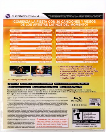 SingStar Latino [GRA PS3]
