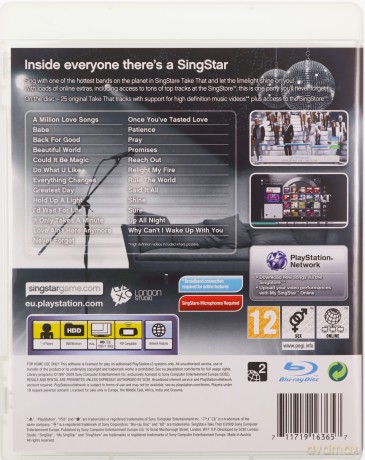 SingStar Take That (Solus) [GRA PS3]