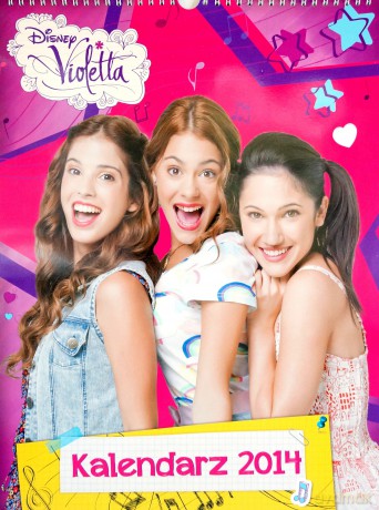 Violetta kalendarz ścienny 2014 (Disney) [KSIĄŻKA]